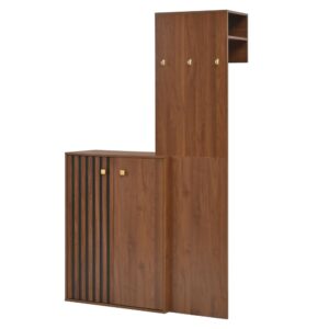 wohnli-moebel-suche-M26075211 Wohnli Möbelsuche - Garderobe Eingang mit Kleiderstange und Schuhschrank
