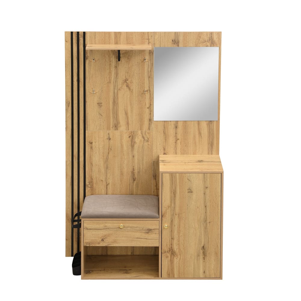 wohnli-moebel-suche-M26075258 Wohnli Möbelsuche - Garderobe mit Spiegel und Schuhschrank