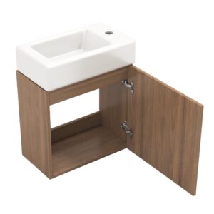 wohnli-moebel-suche-M26075315 Wohnli Möbelsuche - Waschbecken aus Keramik mit Unterschrank 46x26x56 cm