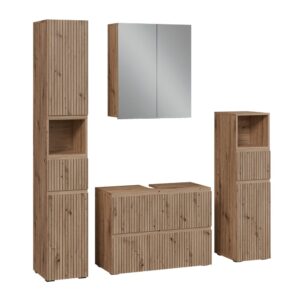 wohnli-moebel-suche-M26075358 Wohnli Möbelsuche - Badmöbel-Set 4 Teile Artisan 80x58cm