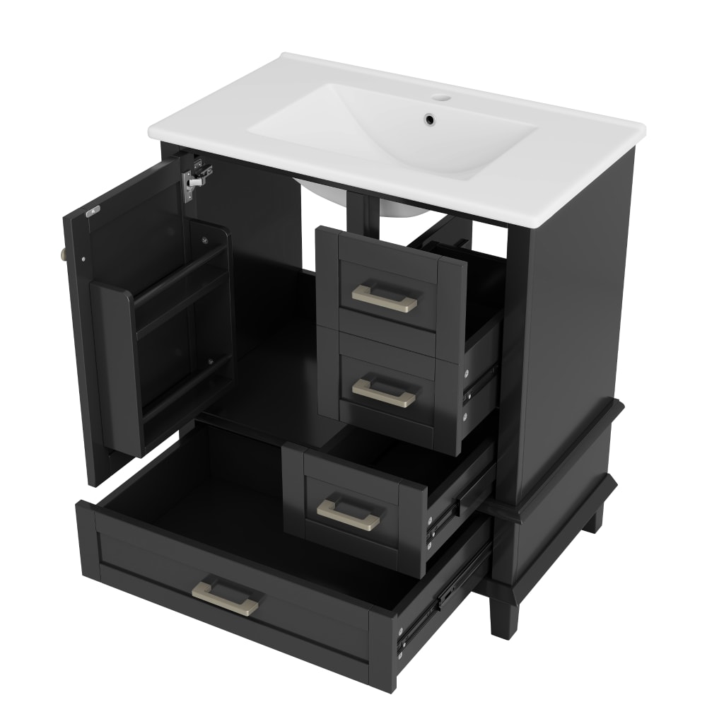 wohnli-moebel-suche-M26075380 Wohnli Möbelsuche - Waschbecken aus Keramik mit Unterschrank 76x46x83