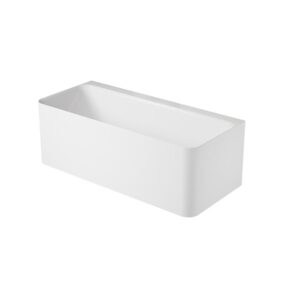 Wohnli Möbelsuche - 170 cm  weiße wandmontierte Acrylbadewanne
