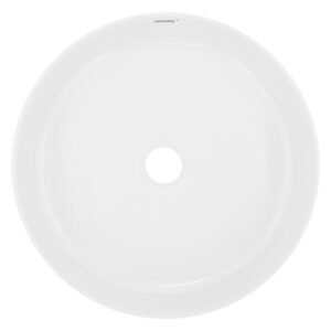 wohnli-moebel-suche-M26075421-1 Keramik Waschbecken mit Ablaufgarnitur Waschtisch 35x12x35cm Keramik Weiß ECD Germany Möbel Badezimmermöbel Waschbecken