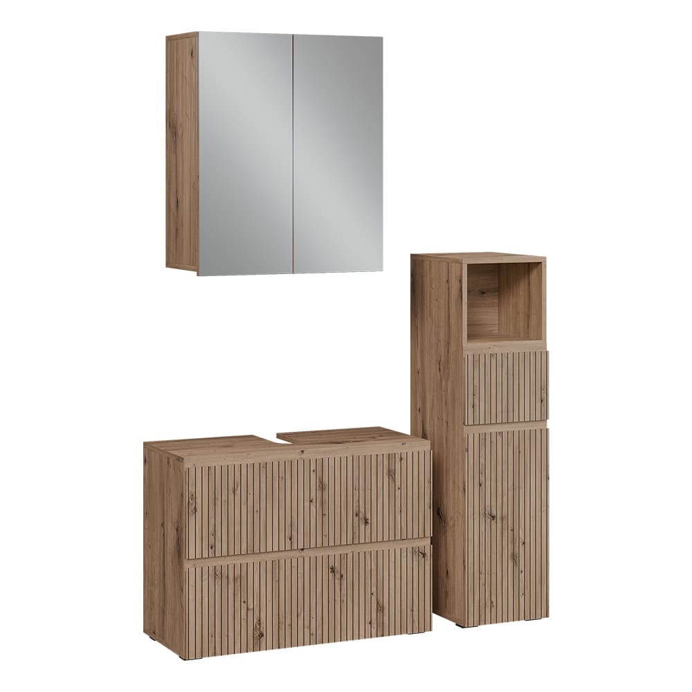 wohnli-moebel-suche-M26075535 Wohnli Möbelsuche - Badmöbel-Set 3 Teile Artisan 80x58cm