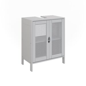 wohnli-moebel-suche-M26075706 Wohnli Möbelsuche - Waschbeckenunterschrank mit 2 Türen Weiß 48x60cm