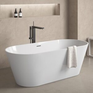 wohnli-moebel-suche-M26075764 Wohnli Möbelsuche - 170 cm freistehende Badewanne aus weißem Acryl