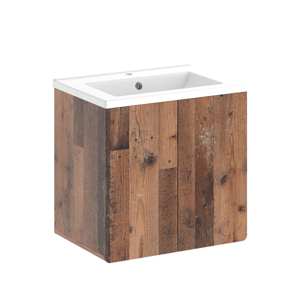 Wohnli Möbelsuche - Badmöbel-Set 2-teilig Oldstyle 61.8x57.8cm