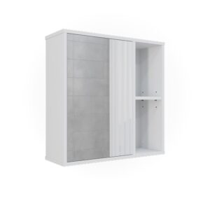 Wohnli Möbelsuche - Badspiegelschrank  Weiß 60x60cm