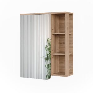 Wohnli Möbelsuche - Spiegelschrank  Sonoma 60x75cm