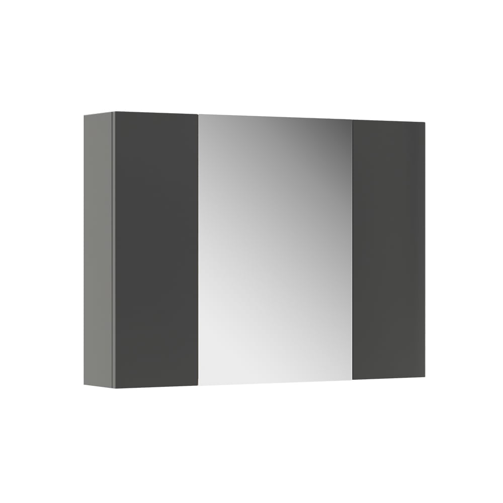wohnli-moebel-suche-M26075859 Wohnli Möbelsuche - Badspiegelschrank mit Regalen Anthrazit 80x59.2cm