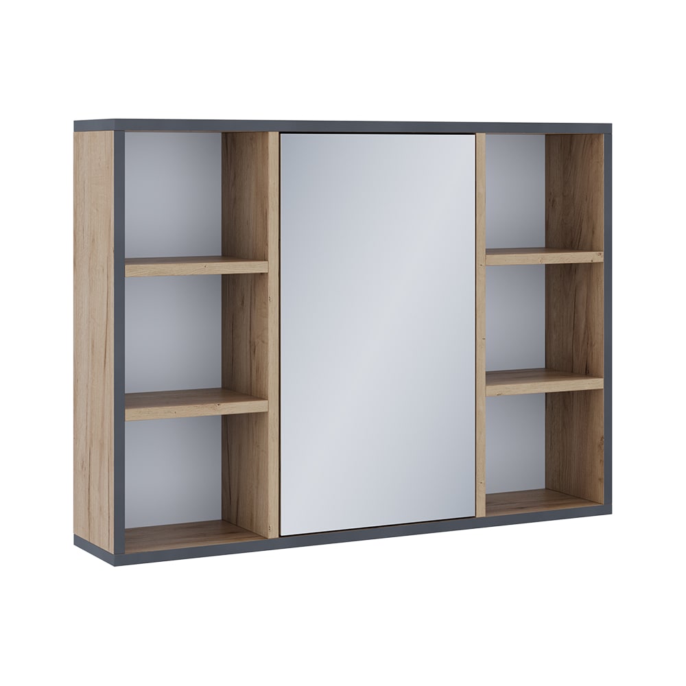 wohnli-moebel-suche-M26075951 Wohnli Möbelsuche - Badspiegelschrank mit Regalböden