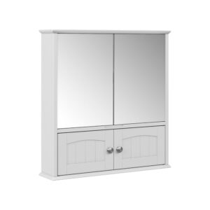 Wohnli Möbelsuche - Spiegelschrank  Weiß 56x58cm