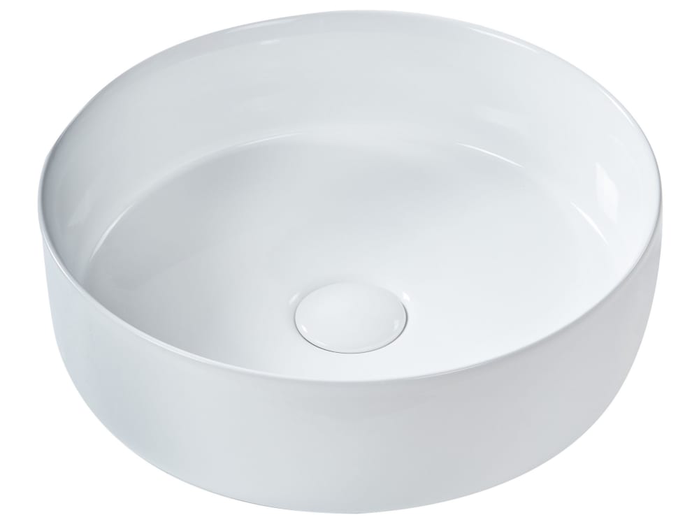 wohnli-moebel-suche-M26075977 Wohnli Möbelsuche - Aufsatzwaschbecken ⌀ 36 cm Keramik Weiß