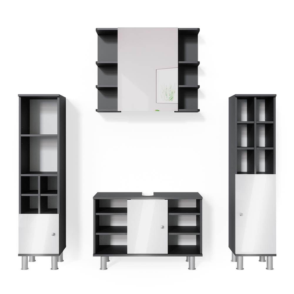 wohnli-moebel-suche-M26076003 Wohnli Möbelsuche - Badmöbel Set 4 Teile