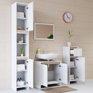 wohnli-moebel-suche-M26076037-1 Weiß/Sonoma 30 x 95cm