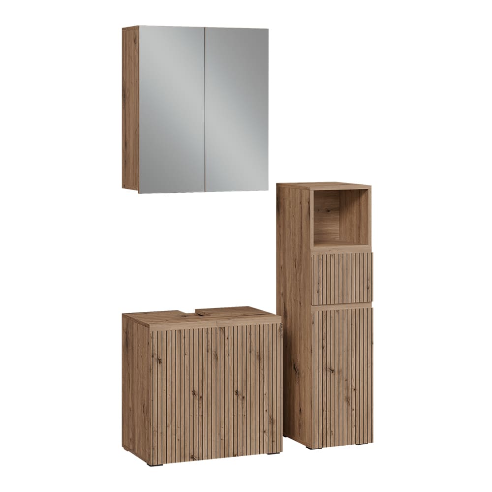 wohnli-moebel-suche-M26076040 Wohnli Möbelsuche - Badmöbel-Set 3 Teile Artisan 60x58cm