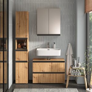 mit Hochschrank Artisan 80x58cm