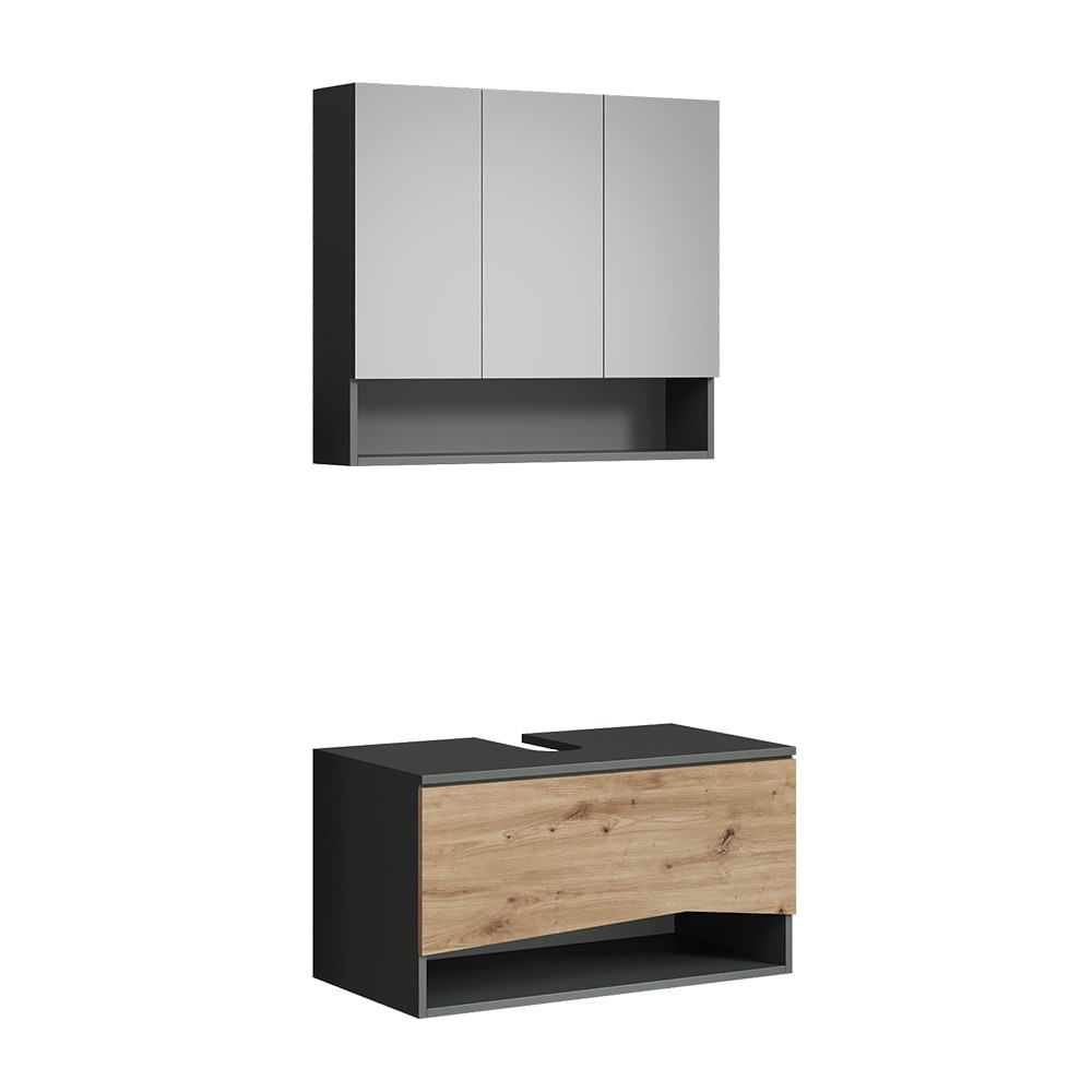 wohnli-moebel-suche-M26076149 Wohnli Möbelsuche - Badmöbel-Set 2 Teile Artisan 80x42.8cm