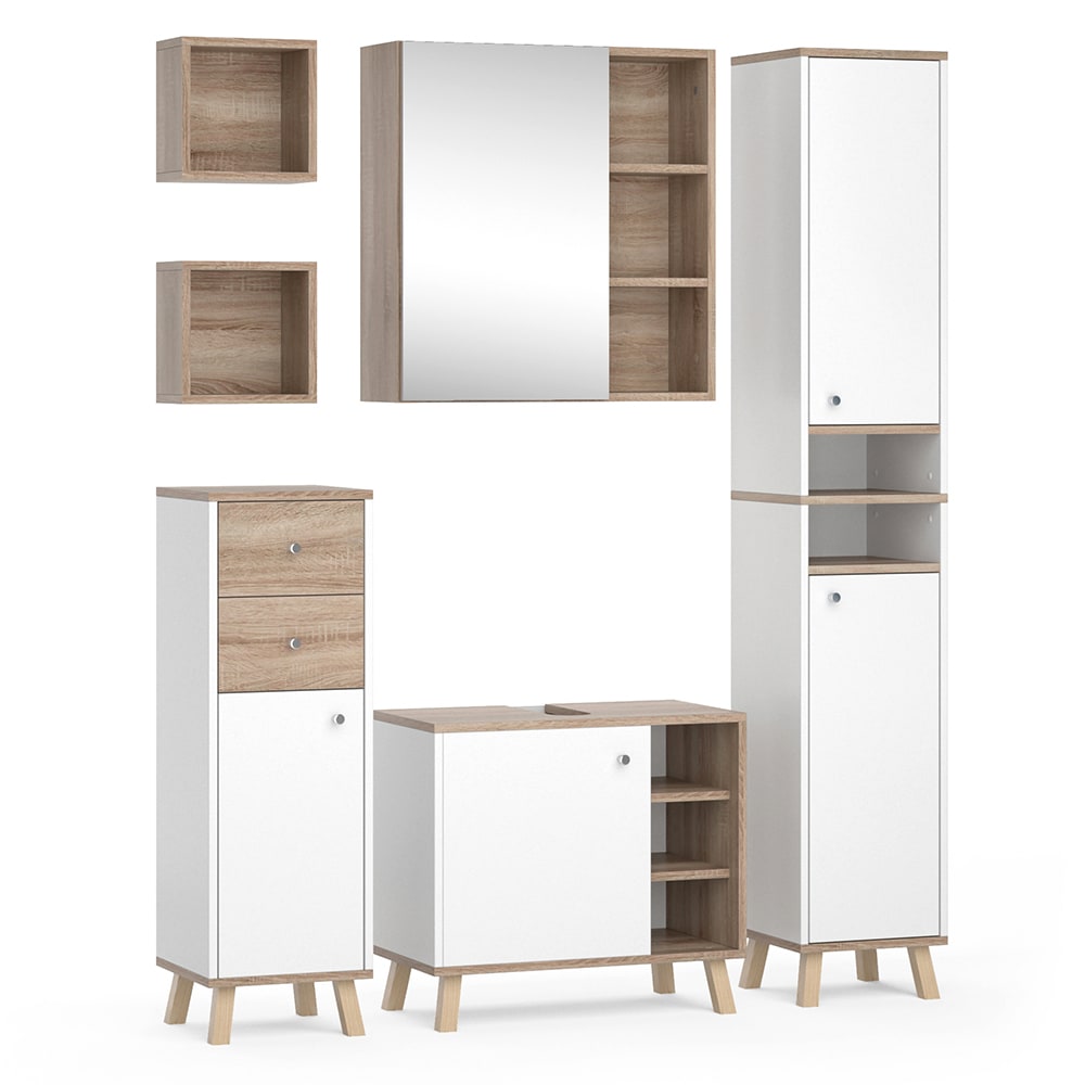 wohnli-moebel-suche-M26076205 Wohnli Möbelsuche - Badmöbel Set 5 Teile
