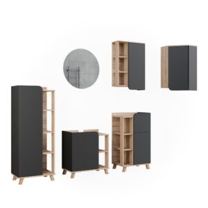wohnli-moebel-suche-M26076219 Wohnli Möbelsuche - Badmöbel-Set 5 Teile