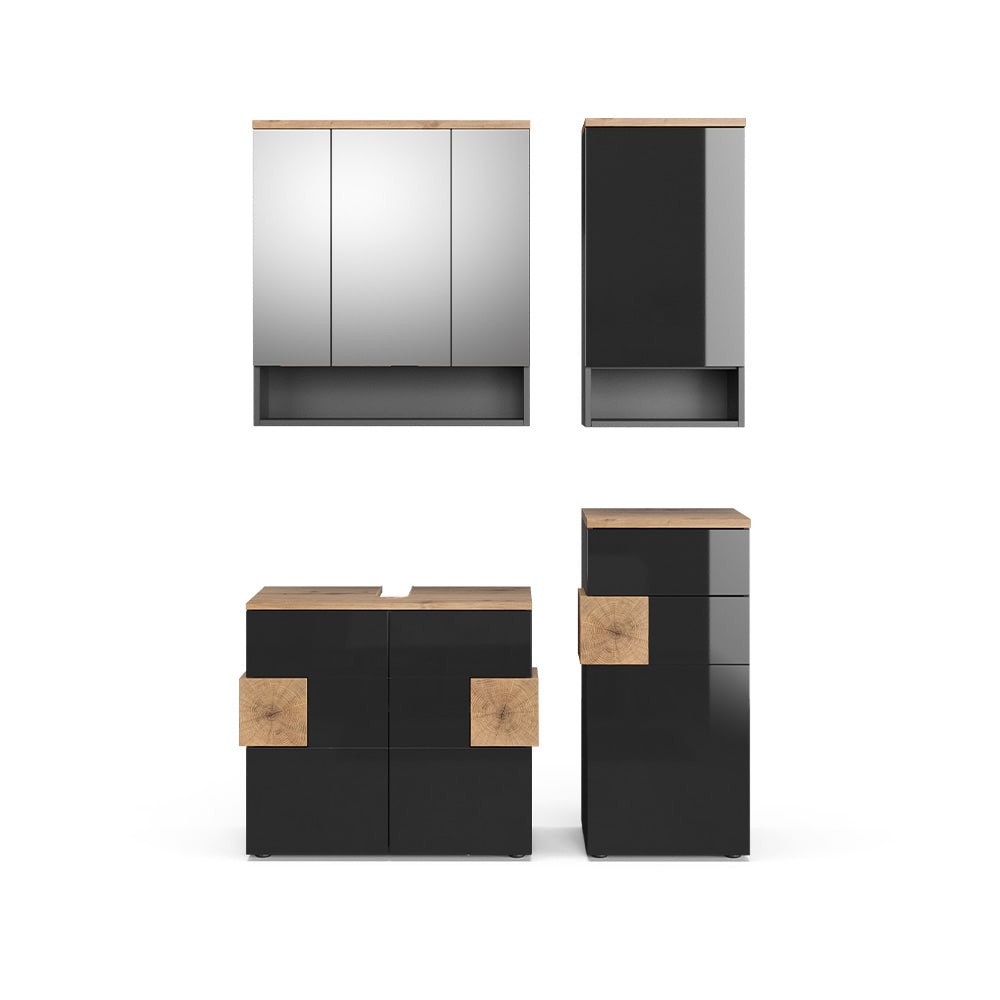 Wohnli Möbelsuche - Badmöbel Set 4 Teile