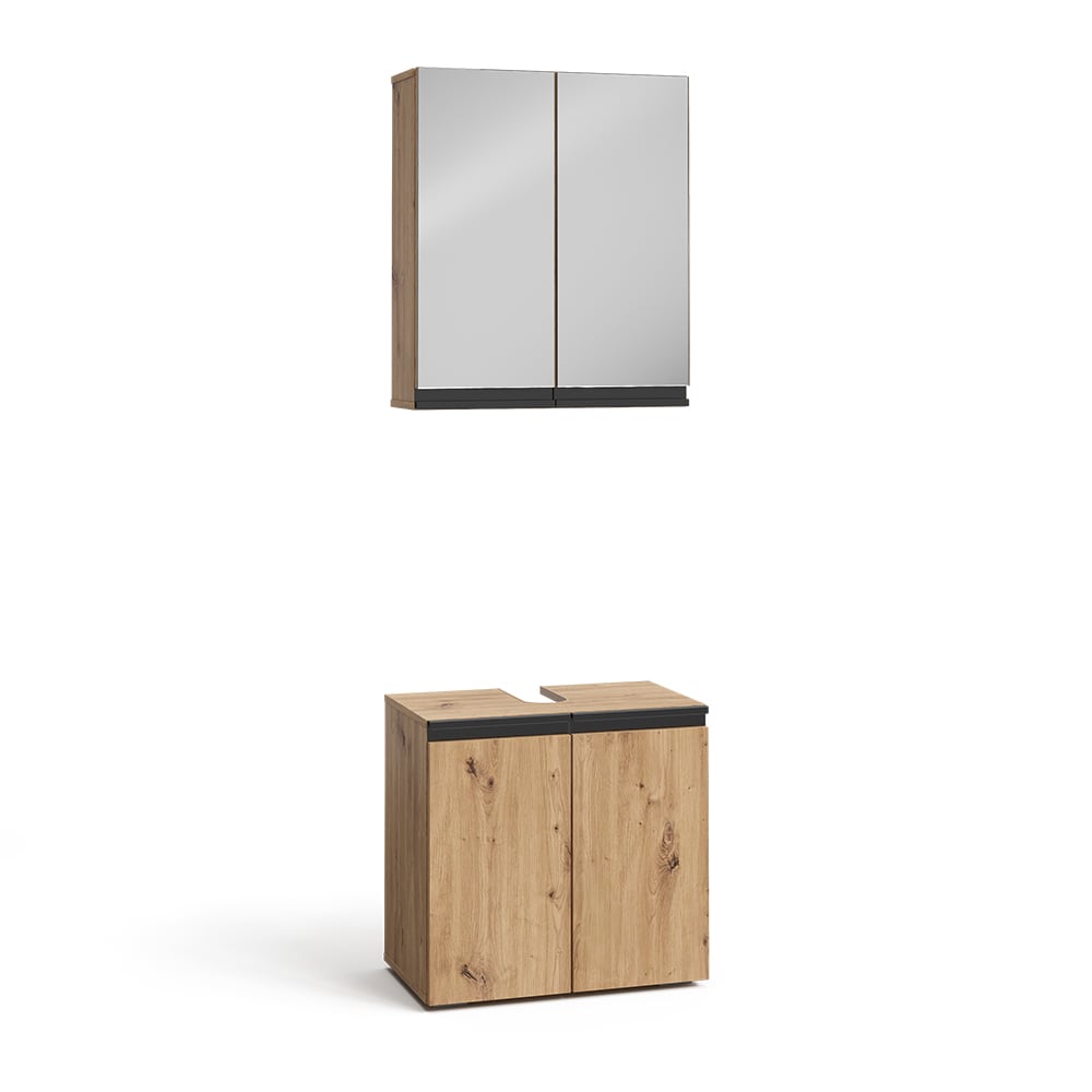 wohnli-moebel-suche-M26076440 Wohnli Möbelsuche - Badmöbel-Set 2 Teile Artisan 60x58cm