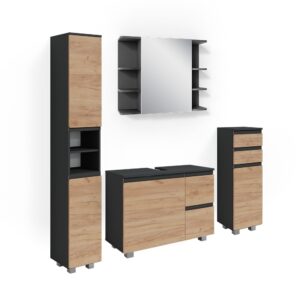 Wohnli Möbelsuche - Badmöbel Set 4 Teile