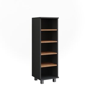 wohnli-moebel-suche-M26076520 Wohnli Möbelsuche - Midischrank mit 5 offenen Fächern Anthrazit 30
