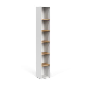 wohnli-moebel-suche-M26076542 Wohnli Möbelsuche - Hochregal Weiß/Artisan 30x188.6cm
