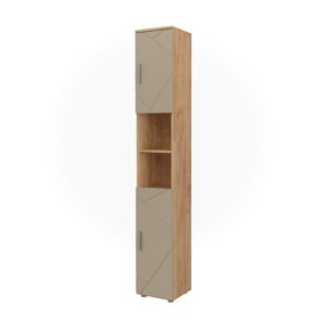 wohnli-moebel-suche-M26076608 Wohnli Möbelsuche - Badschrank Goldkraft Eiche 30x192cm