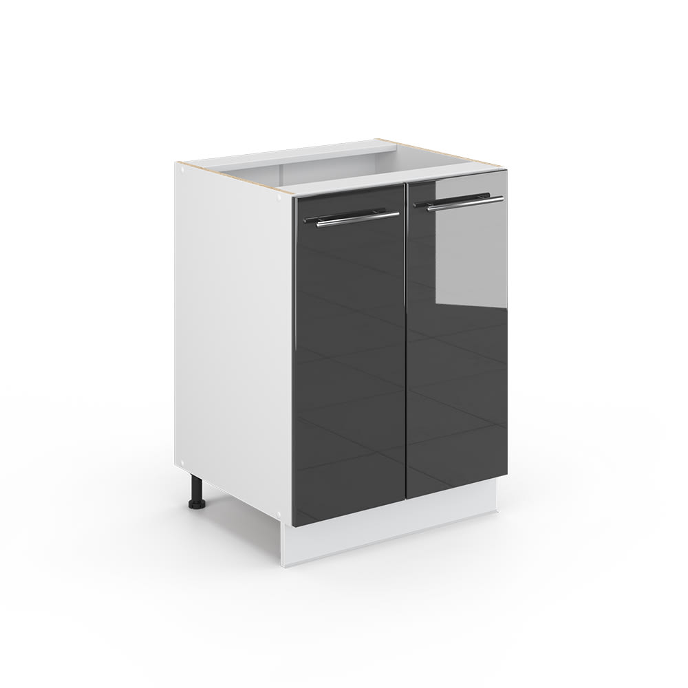 wohnli-moebel-suche-M26076616 Wohnli Möbelsuche - Midischrank ohne Arbeitsplatte Anthrazit Hochglanz 60x82cm