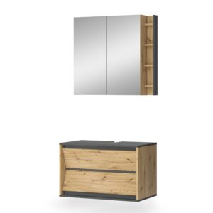 wohnli-moebel-suche-M26076621 Wohnli Möbelsuche - Badmöbel-Set 2 Teile Artisan 80x50cm