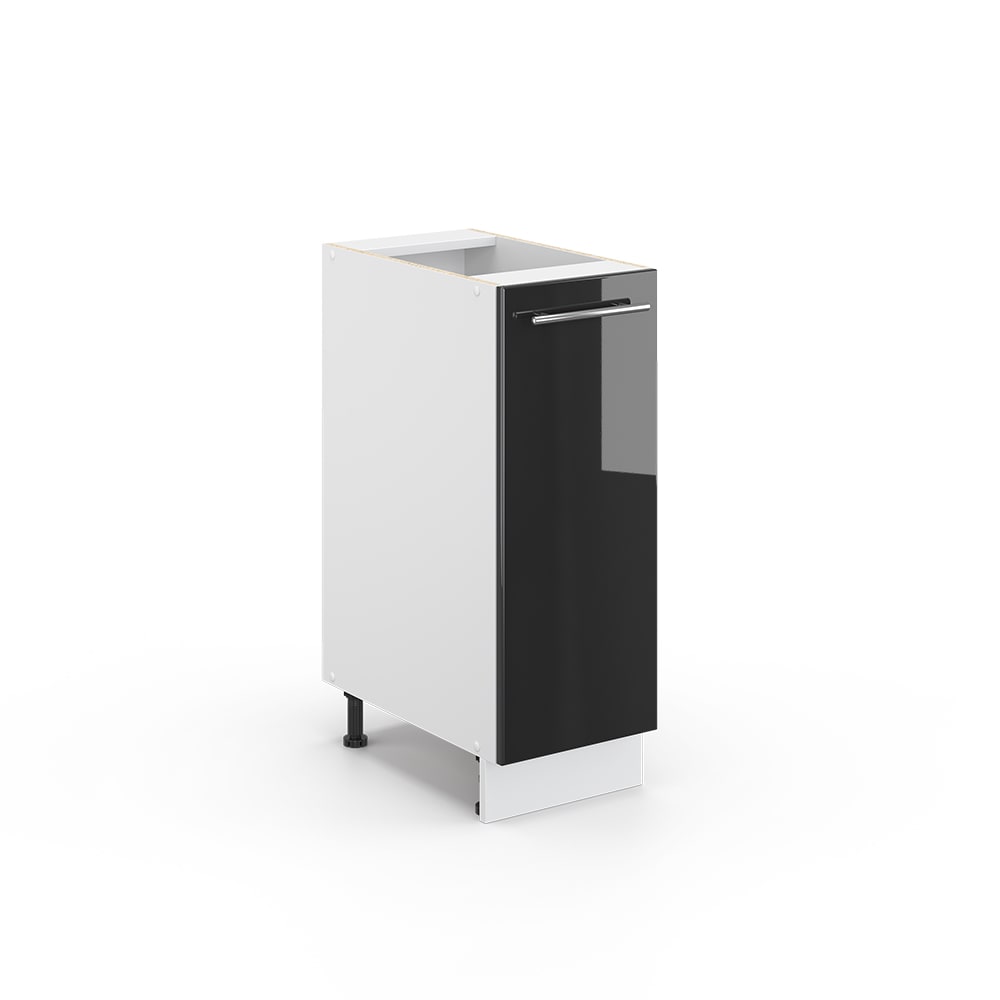 wohnli-moebel-suche-M26076711 Wohnli Möbelsuche - Midischrank ohne Arbeitsplatte Anthrazit Hochglanz 30x82cm