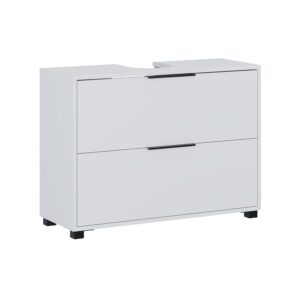 wohnli-moebel-suche-M26076859 Wohnli Möbelsuche - Waschbeckenunterschrank mit 2 Schubladen Weiß 80x60cm