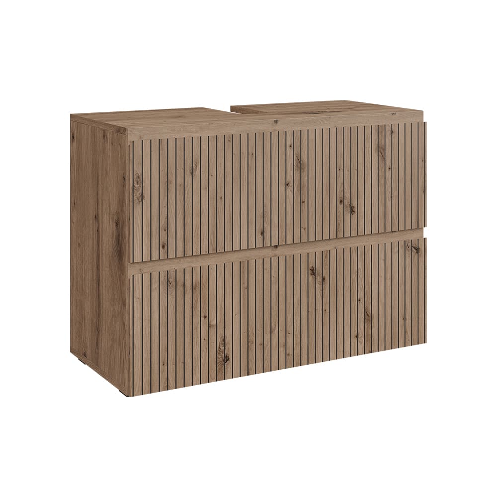 wohnli-moebel-suche-M26076879 Wohnli Möbelsuche - Waschbeckenunterschrank mit 2 Schubladen Artisan 80x58cm