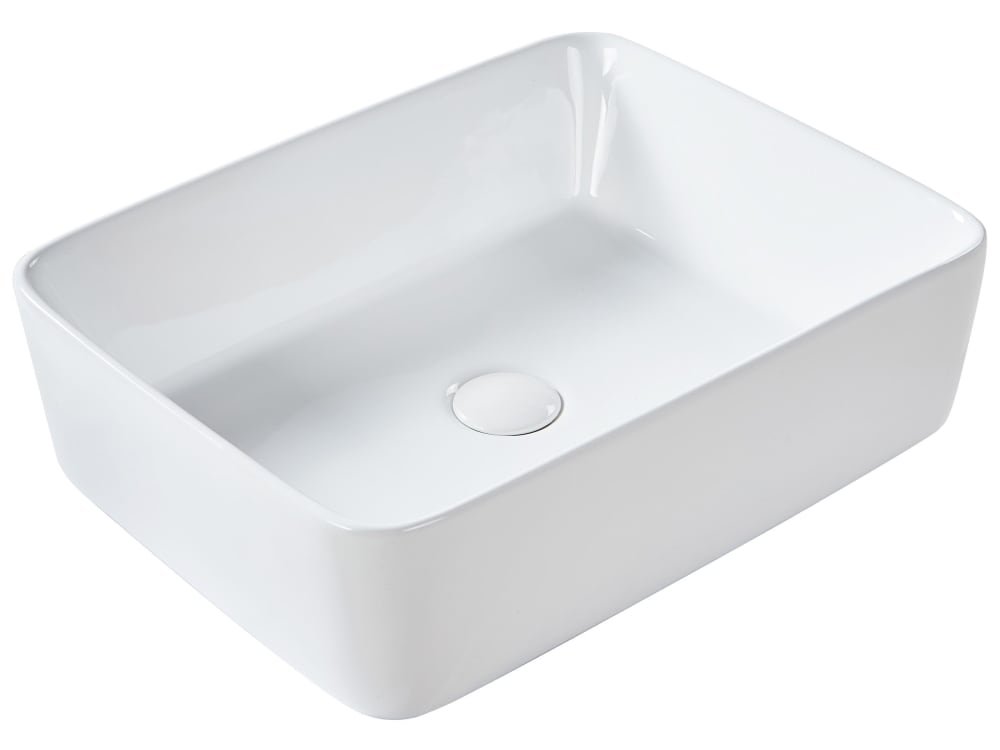 wohnli-moebel-suche-M26076942 Wohnli Möbelsuche - Aufsatzwaschbecken Weiß 49 x 38 cm Keramik