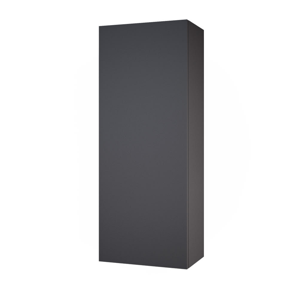 Wohnli Möbelsuche - Badschrank mit 2 Regalböden Anthrazit 33x84cm