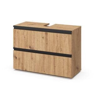 Wohnli Möbelsuche - Waschbeckenunterschrank mit 2 Schubladen Artisan 80x58cm