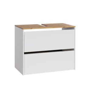 Wohnli Möbelsuche - Waschbeckenunterschrank  Weiß/Artisan 80.2x65cm