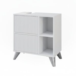 wohnli-moebel-suche-M26077153 Wohnli Möbelsuche - Waschbeckenunterschrank mit 2 Schubladen Weiß 60x62cm