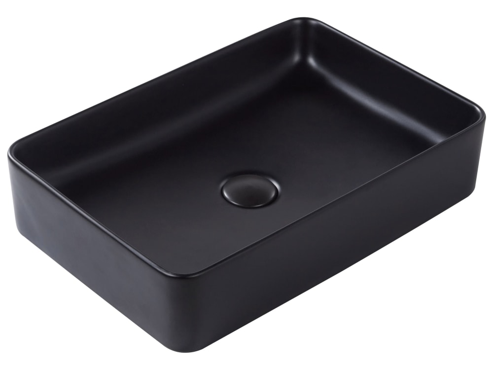 wohnli-moebel-suche-M26077293 Wohnli Möbelsuche - Aufsatzwaschbecken 51 x 34 cm Keramik Schwarz