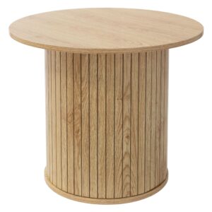 Wohnli Möbelsuche - Couchtisch rund Ø60 x 50 cm Holz-Optik Braun