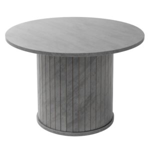 Wohnli Möbelsuche - Couchtisch rund Ø60 x 40 cm Beton-Optik Grau