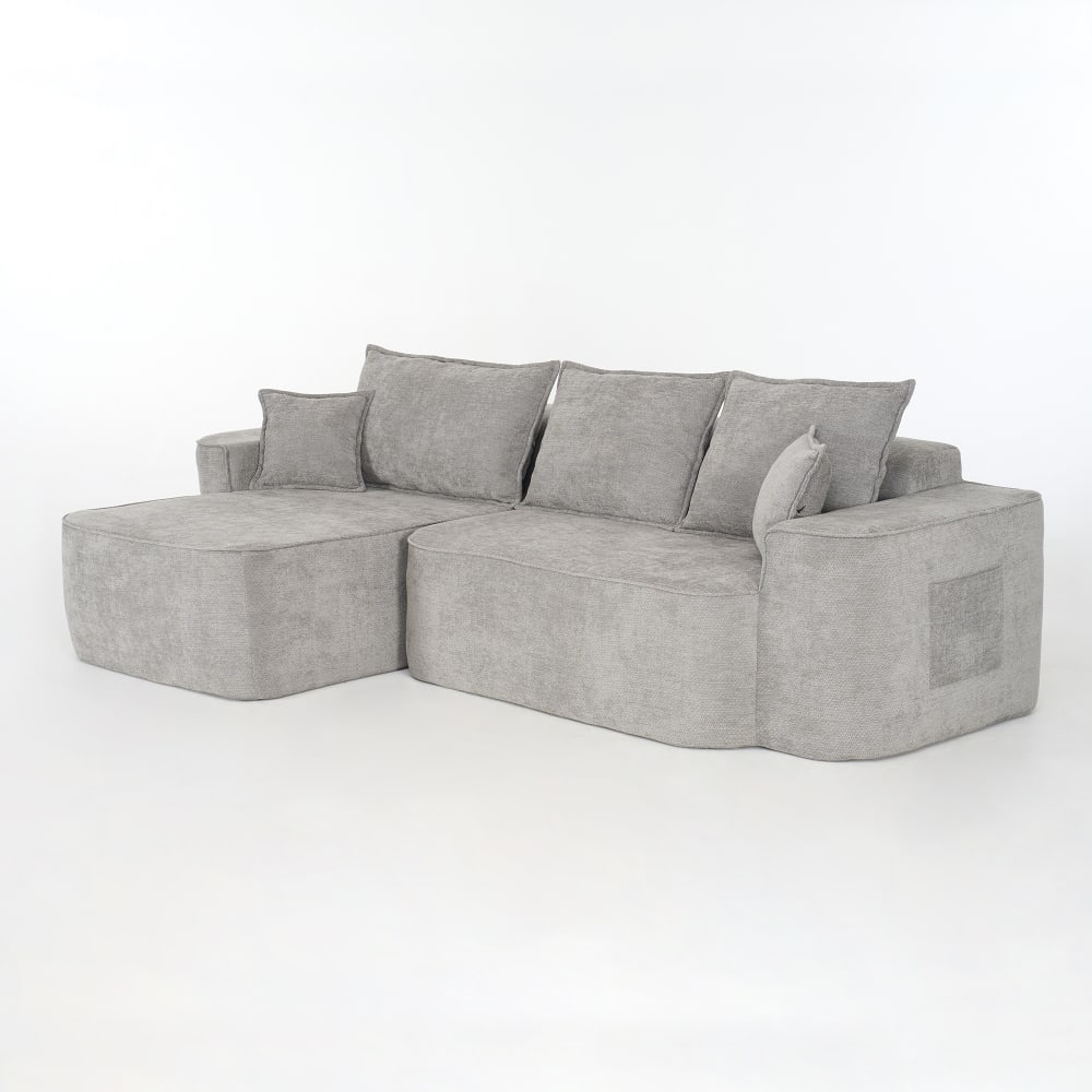 wohnli-moebel-suche-M26078926 Wohnli Möbelsuche - Ecksofa aus Chenille mit Modulsystem 262x144x65 cm