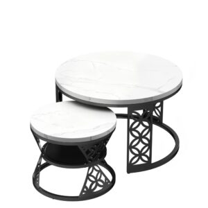 wohnli-moebel-suche-M26078977 Wohnli Möbelsuche - Couchtisch-Set aus Metall mit MDF-Tischplatte