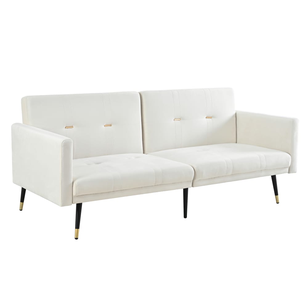 wohnli-moebel-suche-M26079160 Wohnli Möbelsuche - Schlafsofa aus Samt mit verstellbarer Rückenlehne