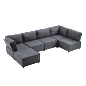 wohnli-moebel-suche-M26079174 Wohnli Möbelsuche - Modulares Sofa aus Stoff flexibel zum Bett umbaubar