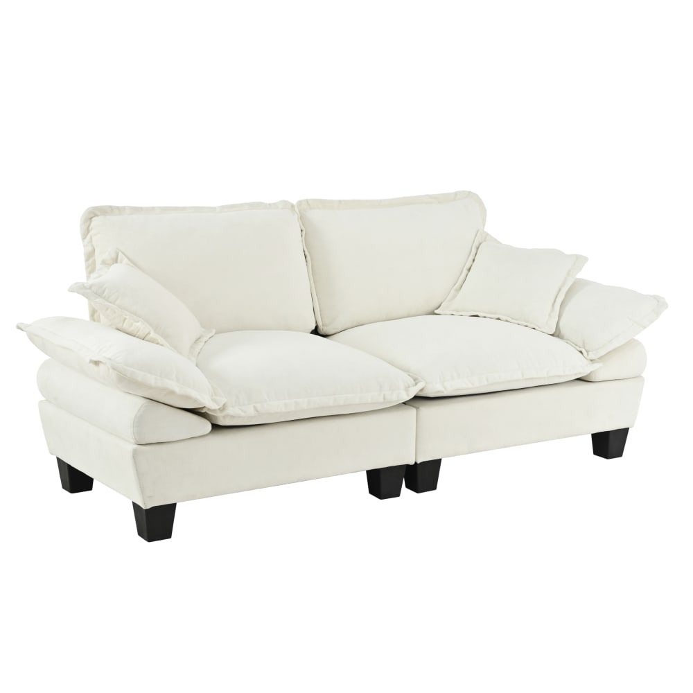 wohnli-moebel-suche-M26079189 Wohnli Möbelsuche - 2-Sitzer Sofa aus Chenille mit abnehmbaren Armlehnen