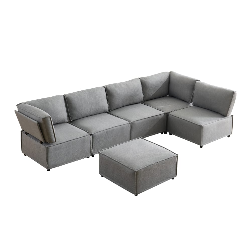 Wohnli Möbelsuche - Modulares Sofa aus Sperrholz flexibel kombinierbar