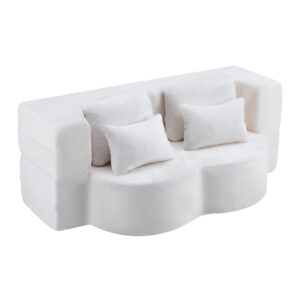 Wohnli Möbelsuche - Schlafsofa aus Schaumstoff faltbar und modular 198x60x76 cm